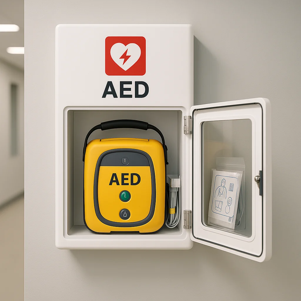 AED-in-corporate 10 Places in New York Where You Can Find an AED Quickly